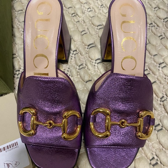 Gucci Baby Horsebit Slide Sandal - Picture 5 of 5